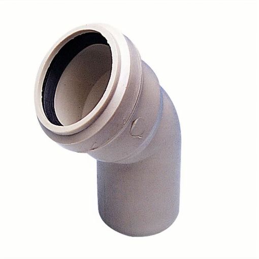 PVC DİRSEK 125*45 KALDE resmi