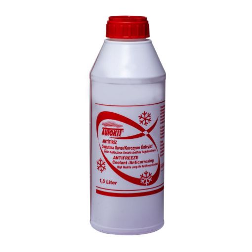 AUTOKİT ORGANİK KIRMIZI ANTİFİRİZ 1,5 LT resmi