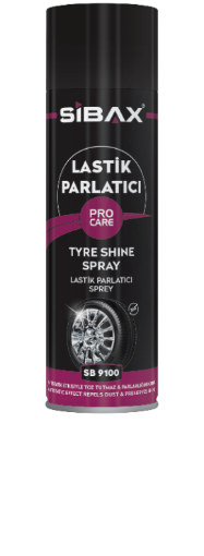 SİBAX LASTİK PARLATICI SPREY 500 ML resmi