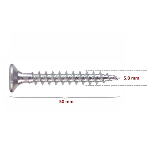 5*50 KUTU SUNTA VİDASI (200) resmi