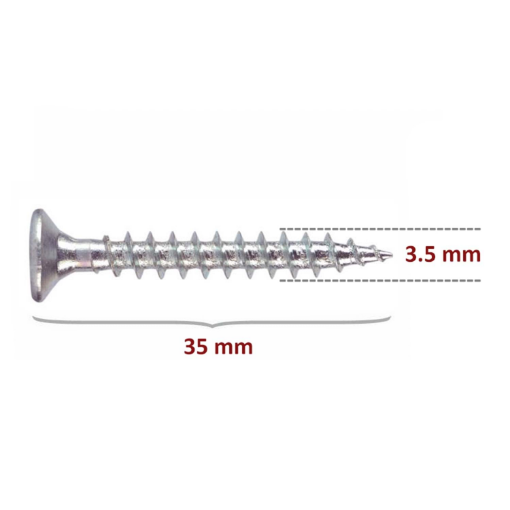 3,5*35 SUNTA VİDASI resmi