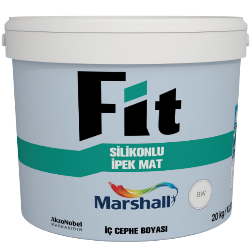 MARSHALL FİT SİL. İPEK MAT İÇ CEPHE 10 KG resmi