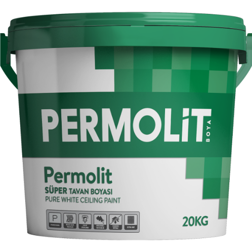 PERMOLİT TAVAN BOYASI 17,5 KG resmi