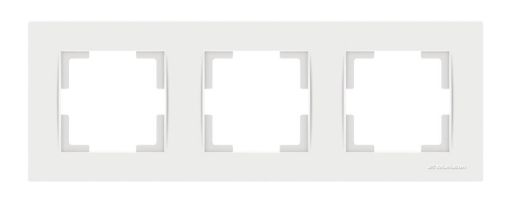 MUTLUSAN ÜÇLÜ ÇERÇEVE BEYAZ resmi