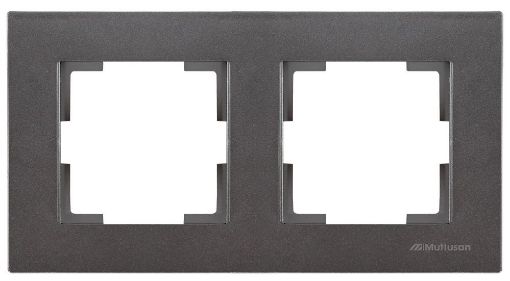 MUTLUSAN İKİLİ ÇERÇEVE FÜME resmi