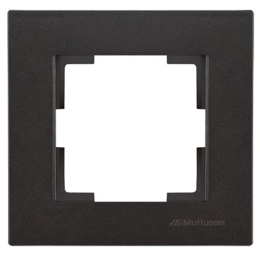 MUTLUSAN TEKLİ ÇERÇEVE SİYAH resmi