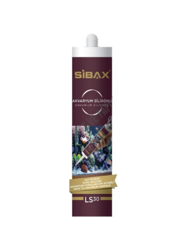 SİBAX AKVARYUM SİLİKONU 280 ML resmi