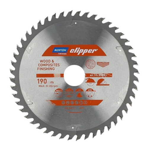 NORTON  CLİPPER 48 DİŞ DAİRE TESTERE 190*30MM resmi