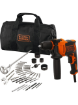 BLACK&DECKER BEH710SA40 DARBELİ MATKAP+AKS. resmi