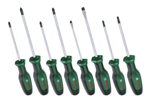 BOSCH TORNAVİDA SETİ 8 PARÇA 1600A02BX8 resmi