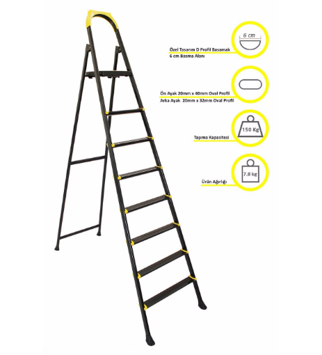 LEO MERDİVEN 7 BASAMAK resmi