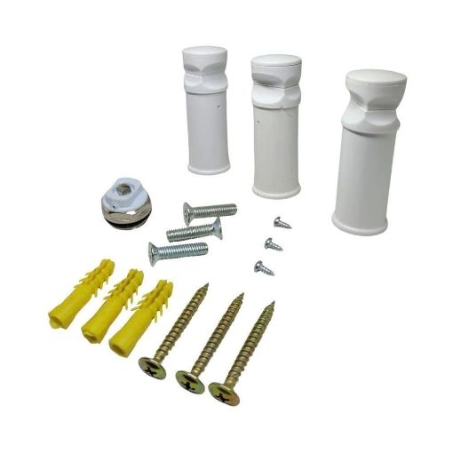 HAVLUPAN MONTAJ VİDASI BEYAZ resmi