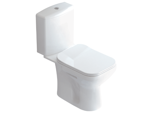 İDEVİT KARE KLOZET+REZERVUAR resmi