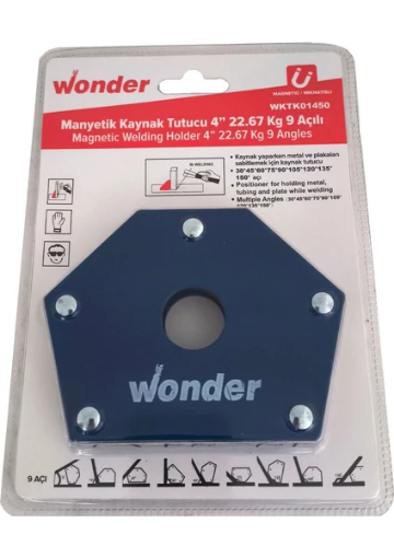 WONDER KAYNAK TUTUCU 4' 9 AÇILI 22,67 KG resmi