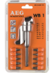 AEG VİDALAMA KÖŞE ADAPTÖRÜ WB1 10 PARÇA resmi