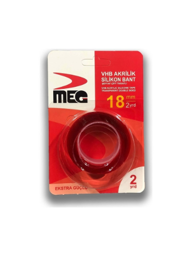 MEG AKRİLİK ÇİFT TARAFLI BANT 18MM*2MT resmi
