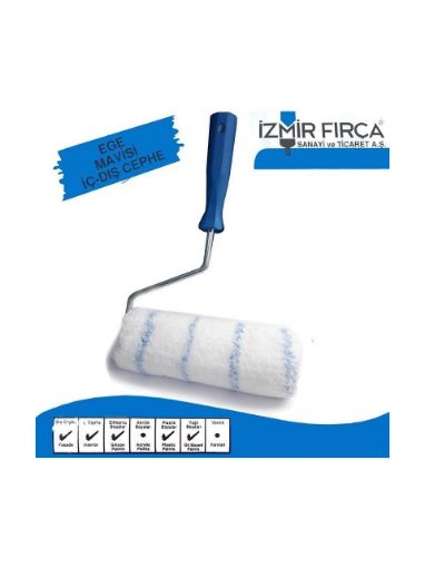 İZMİR İÇ-DIŞ EGE MAVİSİ RULO 20 CM resmi